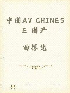 中国AV CHINESE 国产